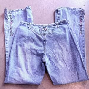 Vintage y2k blue denim flare